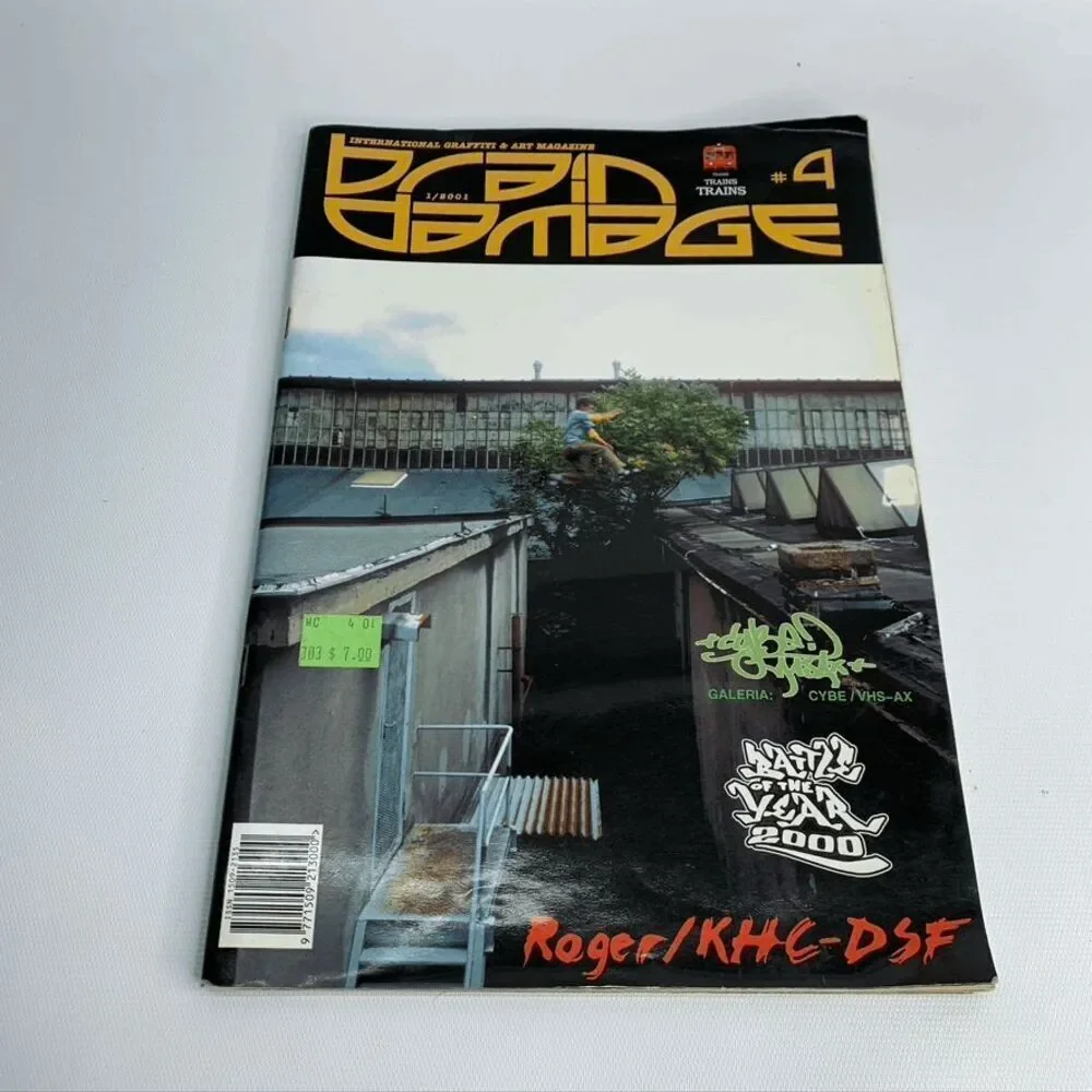 Brain Damage.‎ #4 2001 Graffiti Magazine